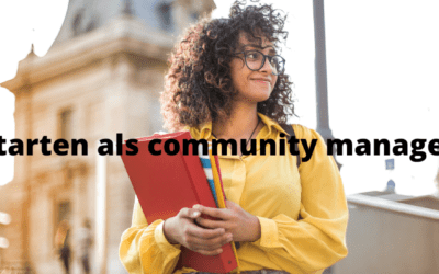 Starten als community manager