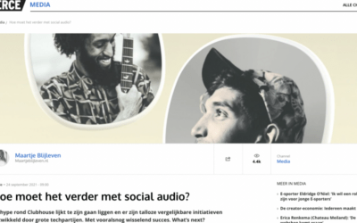 Hoe moet het verder met social audio?