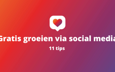 Gratis groeien via social media