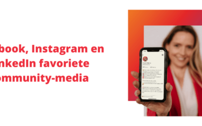 Facebook, Instagram en LinkedIn favoriete community-media