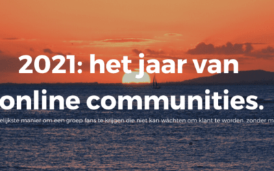 2021: het jaar van online communities